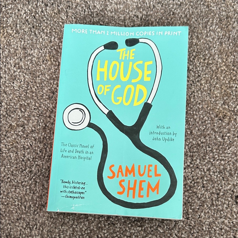 The House of God by Samuel Shem - Blue Cover